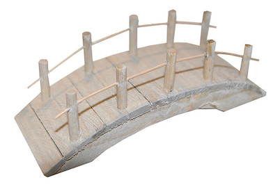 Image of Holz Brücke flach 10x4x4.5 cm bei JUMBO