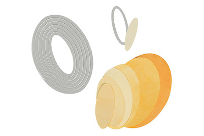 Image of Sizzix Framelits Schablonen-Set, Ovale, SB-Blister 7Stück bei JUMBO