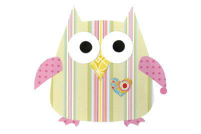 Image of Sizzix Bigz Schablone Eule 1.3x1.3 cm 8.8x10.8 cm bei JUMBO