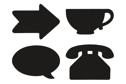 Image of Set Tafelfolien-Sticker, sort.3x4 Motive,ø5-6,5cm, SB-Btl 12Stück bei JUMBO