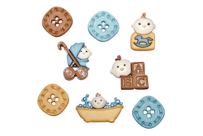 Image of Knöpfe - Baby Junge, 2-3cm, SB-Btl 7Stück bei JUMBO