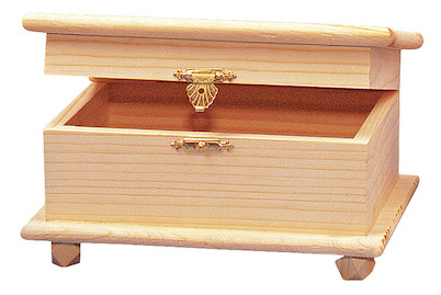 Image of Holz-Schatulle 10.5x19x13.5 cm bei JUMBO