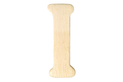 Image of Holz-Buchstaben I 4 cm bei JUMBO