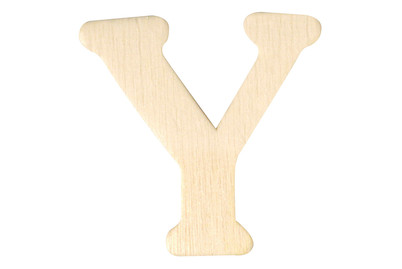 Image of Holz-Buchstaben Y 4 cm