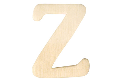 Image of Holz-Buchstaben Z 4 cm
