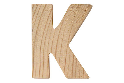 Image of Holzbuchstaben, 5x1cm, K bei JUMBO