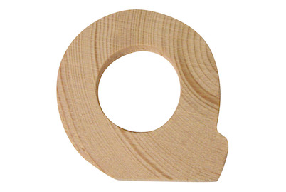 Image of Holzbuchstaben, 5x1cm, Q bei JUMBO