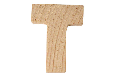 Image of Holzbuchstaben, 5x1cm, T bei JUMBO