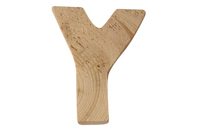 Image of Holzbuchstaben, 5x1cm, Y bei JUMBO