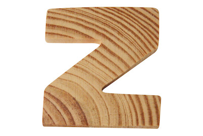 Image of Holzbuchstaben, 5x1cm, Z bei JUMBO