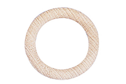 Image of Rohholz-Ringe 4 Stück 5.5 cm bei JUMBO