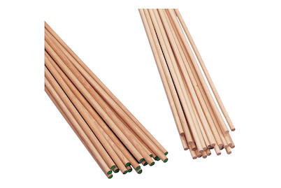 Image of Rundstäbe aus Buche, 5mm ø, 1m, astfrei bei JUMBO