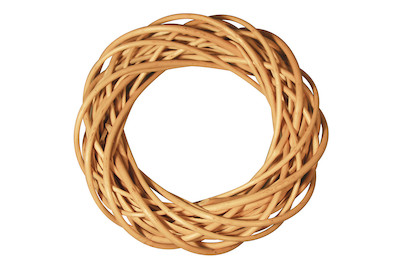 Image of Weidenkranz geschält Ø 30 cm x 7 cm bei JUMBO