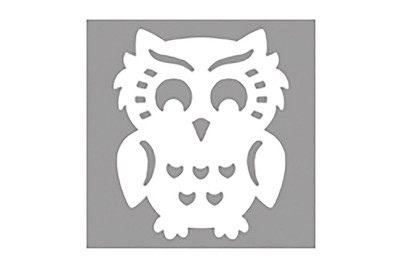 Image of Silhouetten-Stanzer Eule, 3,5x4,5cm, SB-Blister 1Stück bei JUMBO