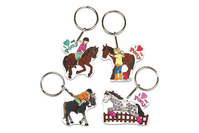 Image of Schrumpffolien-Set My Pony , 4 Motive m. Schlüsselring, 8-teilig bei JUMBO
