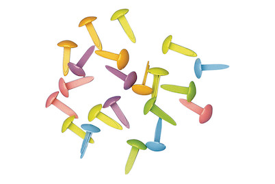 Image of Brads Rund , 4 mm ø, Blisterbox 100 Stück bei JUMBO