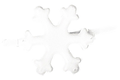 Image of Brads Schneeflocke , 1,5 cm, Blisterbox 25 Stück bei JUMBO