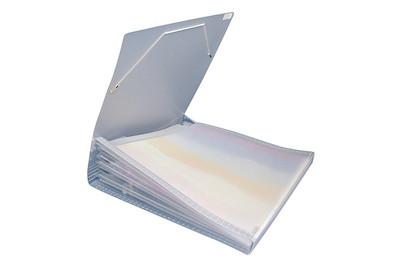 Image of Fächertasche für Scrapbooking-Papiere, 33x33,5cm, 7 Fächer bei JUMBO