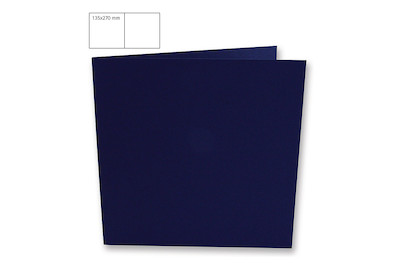 Image of Karte quadr.,doppelt,uni,FSC Mix Credit, 135x270mm, 220g/m2, Beutel 5Stück bei JUMBO