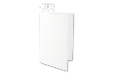 Image of Karte B6, HD, uni, FSC Mix Credit, 232x168mm, 220g/m2, Beutel 5Stück bei JUMBO