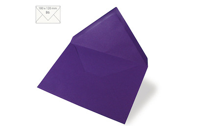 Image of Kuvert B6, uni, FSC Mix Credit, 180x120mm, 90g/m2, Beutel 5Stück bei JUMBO