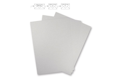 Image of Metallic-Papier, FSC Mix Credit, 21,3x30cm, 240g/m2, Beutel 5Stück bei JUMBO