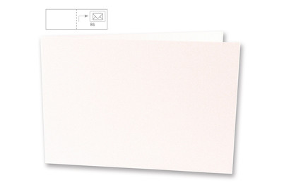 Image of Karte B6, querformat,uni, FSC Mix Credit, 336x116mm, 220g/m2, Beutel 5Stück bei JUMBO