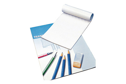 Image of Transparentpapier, 80 g/m2, Block 25 Blatt, A4, Pauspapier bei JUMBO