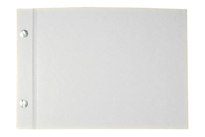 Image of Album, weiss geschraubt, Querformat, DIN A5, 25 Blatt, 190 g/m2 bei JUMBO