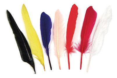 Image of Indianerfeder, 17,5 cm, Beutel 75 Stück bei JUMBO