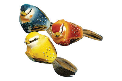 Image of Pilzvogel, 3,5cm, SB-Btl 3Stück bei JUMBO