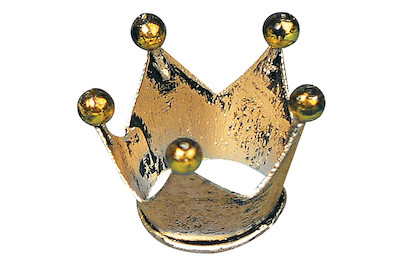 Image of Metall-Krone, 2,5cm ø, 2cm bei JUMBO