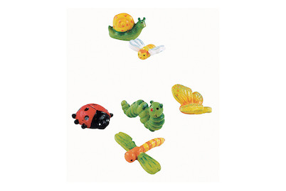 Image of Polyresin-Mini-Tierchen, 2-3 cm, 6 Sorten, SB-Btl 6Stück bei JUMBO
