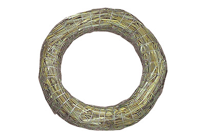 Image of Strohkranz natur nicht verschweisst 35 cm ø bei JUMBO