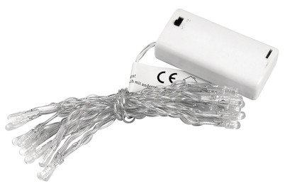 Image of LED-Lichterkette für den Innenbereich, 210cm, 20 Lichter, Batteriebetrieb bei JUMBO