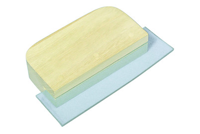 Image of Fugenspatel für Mosaik-Ceramica, 2x10x5,5cm, mit PVC-Lippe bei JUMBO