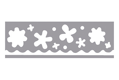 Image of Bordüren-Stanzer Blumen bei JUMBO