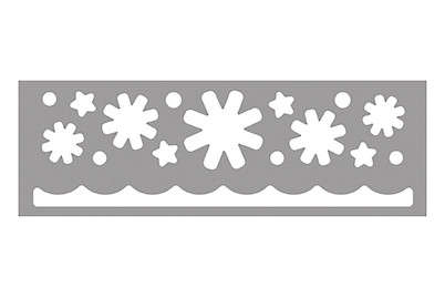 Image of Bordüren-Stanzer-Schneeflocke bei JUMBO