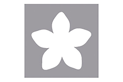 Image of Motivstanzer: Blüte, 3,81cm ø, (1 1/2 ), SB-Blister 1Stück bei JUMBO