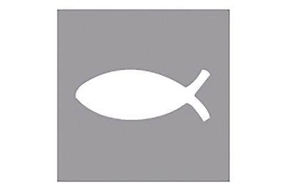 Image of Motivstanzer Fisch 3.81 cm ø 1 1/2 bei JUMBO