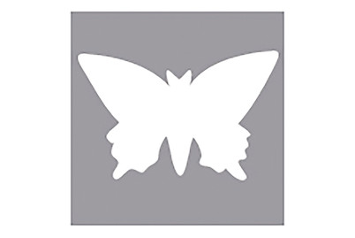 Image of Motivstanzer Schmetterling 5.08 cm ø bei JUMBO