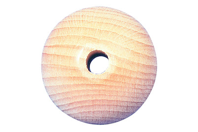 Image of Rohholz-Kugeln, durchgebohrt, 10 mm Bohrung bei JUMBO