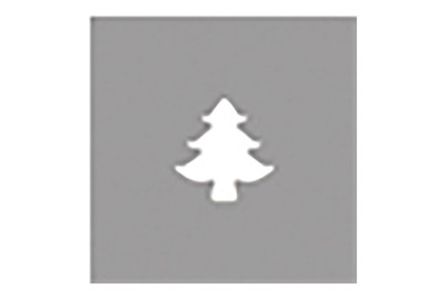 Image of Ministanzer Weihnachtsbaum, 0,95cm ø, (3/8 ) m. Schlüsselanhänger bei JUMBO