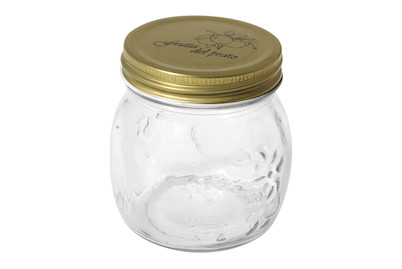 Image of Schraubdeckel Glas 250 ml, 8cm ø, 9cm bei JUMBO
