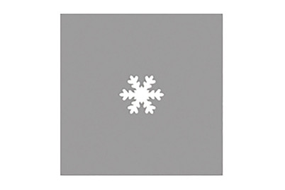 Image of Motivstanzer: Schneeflocke, 1,6cm ø, (5/8 ), SB-Blister 1Stück bei JUMBO