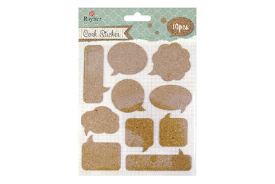 Image of Korksticker Sprechblasen, SB-Btl 10Stück bei JUMBO