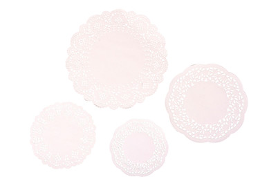 Image of Spitzenpapier Set: Rund, ø11-21,5cm, SB-Btl 60Stück bei JUMBO