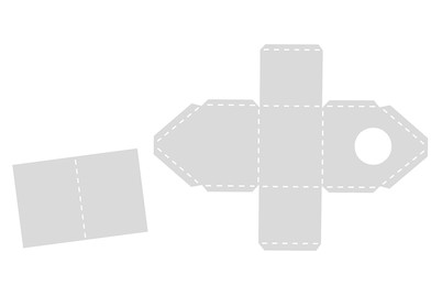 Image of Schablone Vogelhaus Tirol 15.5x20.8 cm bei JUMBO