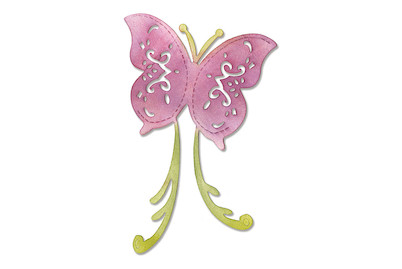 Image of Sizzix Sizzlits Schablone Schmetterling 8.9x11.4 cm bei JUMBO