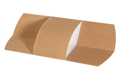 Image of Besteckmanschette braun,Lebensmittelecht, 10,2x22,5cm, SB-Btl 4Stück bei JUMBO